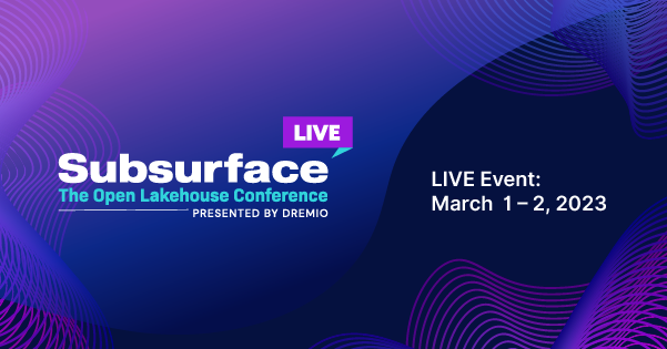We're excited to participate at the 2023 edition of Subsurface where our own Ugo Ciracì will join a panel of experts on data mesh.
