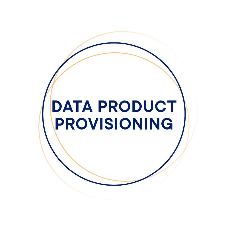 Circle illustration of Witboost's Data Product Provisioning module.